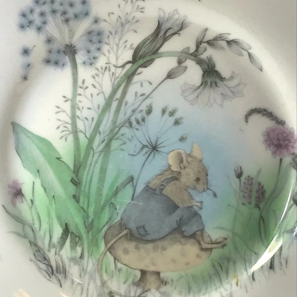 Vintage Elizabethan Mr. mouse plate - Picture 4 of 6